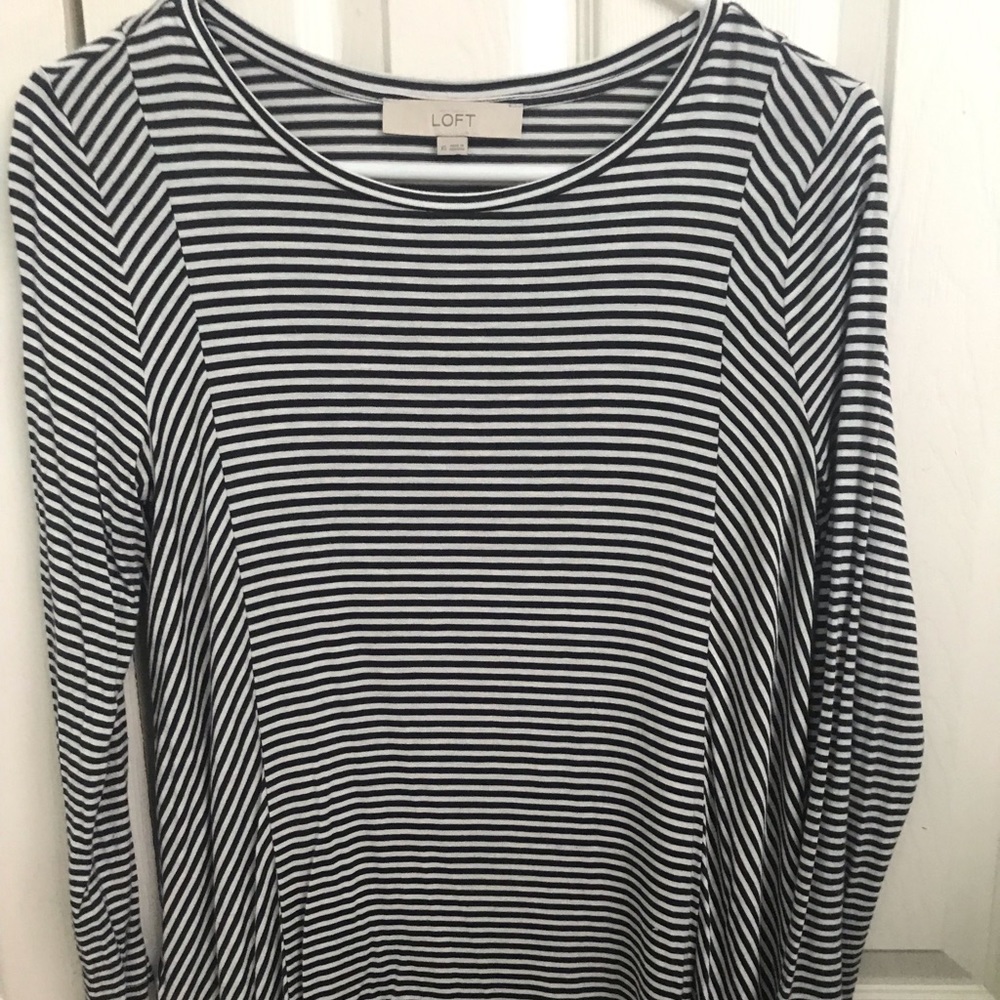 Loft Striped Tee Shirt